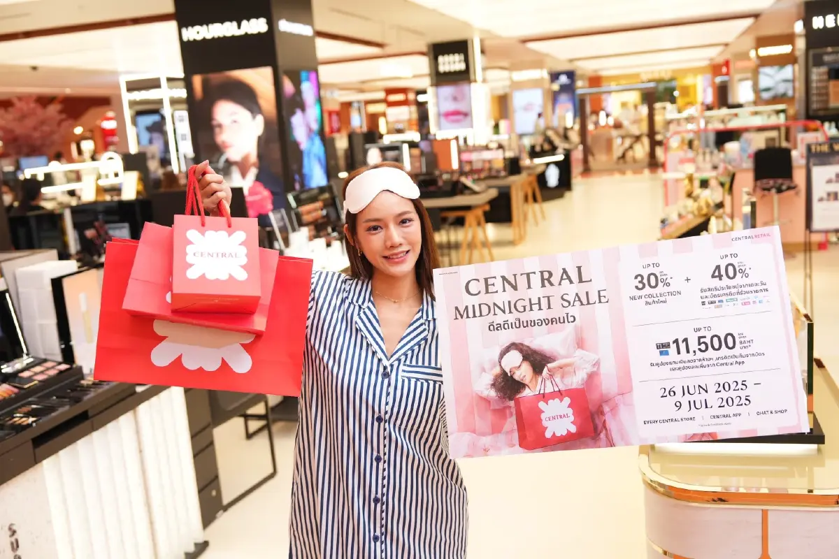 ‘Central Midnight Sale’ ปลุก DNA นักล่าดีล 14 วันโกย 1.5 พันล้าน