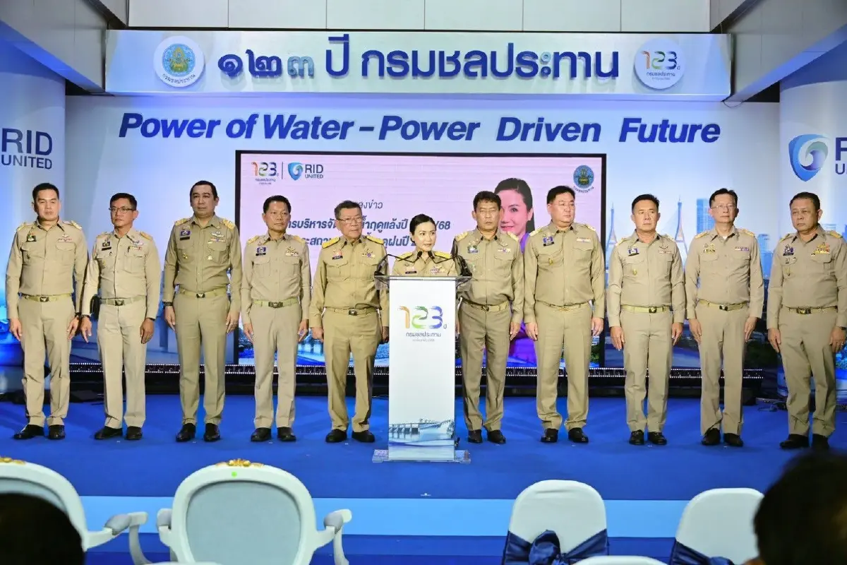 กรมชลประทาน วางเป้าขยายเขตบริหารจัดการน้ำเข้าถึงทุกพื้นที่