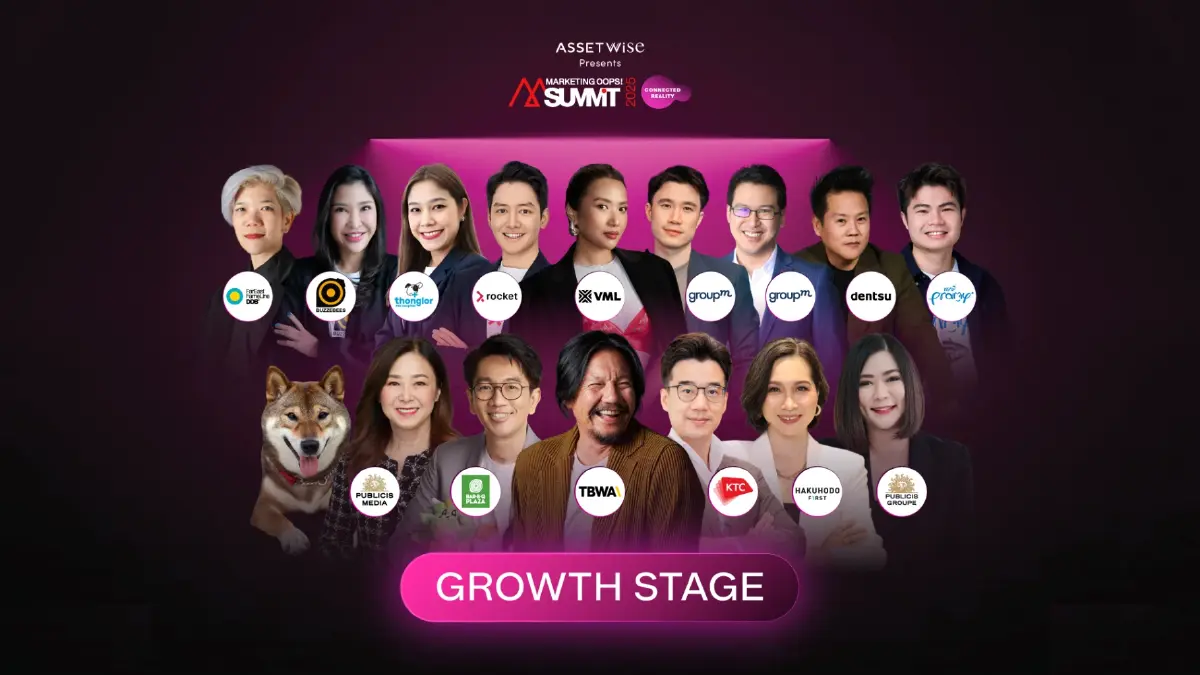 ‘AssetWise presents Marketing Oops! Summit 2025’ จัดเต็ม Exclusive Speaker