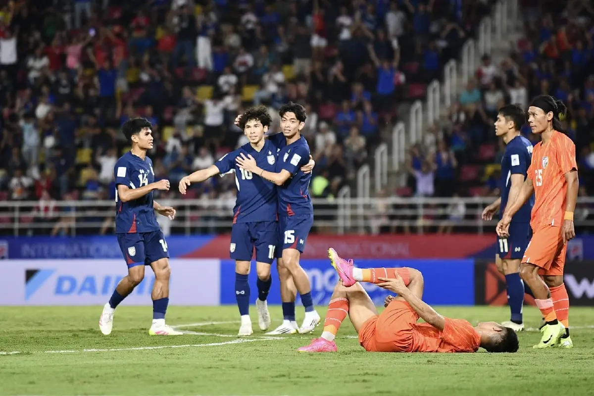 ผลบอล ทีมชาติไทย ชนะ อินเดีย 2-0 ศึกอุ่นเครื่อง International Match