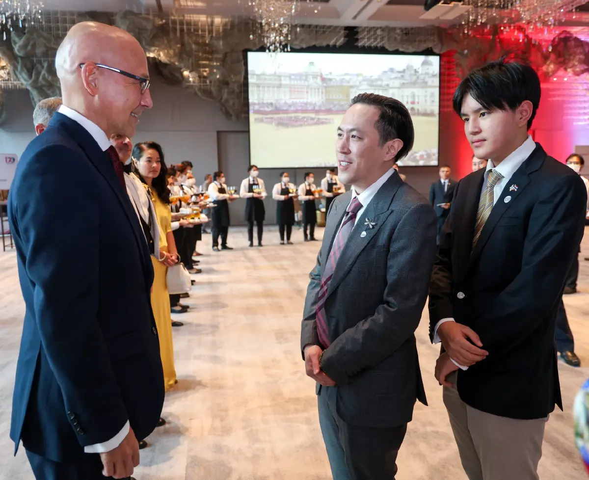 'ผู้บริหารเนชั่นกรุ๊ป' ร่วมงานเฉลิมพระชนมพรรษาสมเด็จพระเจ้าชาลส์ที่ 3