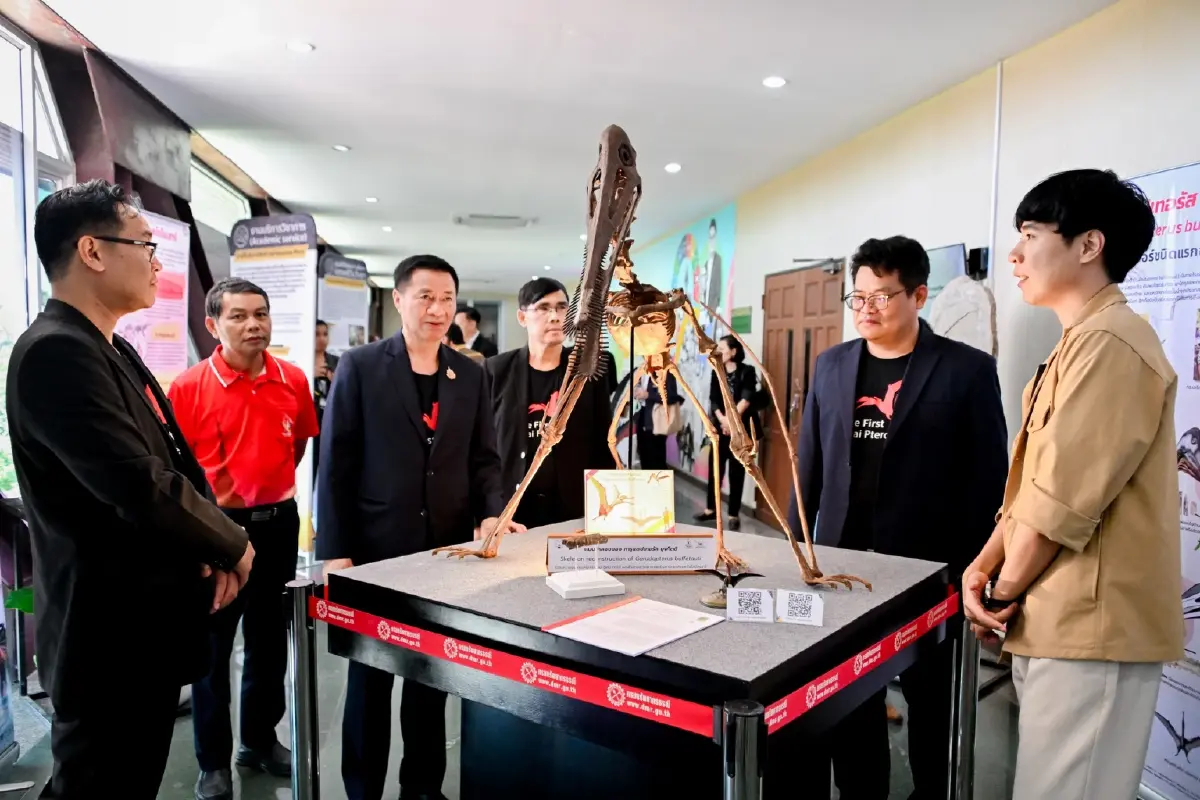 มีมาแล้ว130 ล้านปี เพิ่งค้นพบ 'พญาครุฑ' สัตว์เลื้อยคลานบินได้ตัวแรกของไทย