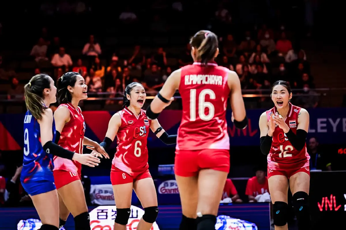 ถ่ายทอดสดวอลเลย์บอลหญิง 'ไทย พบ เบลเยียม' เนชันส์ลีก VNL 2025 นัด 2