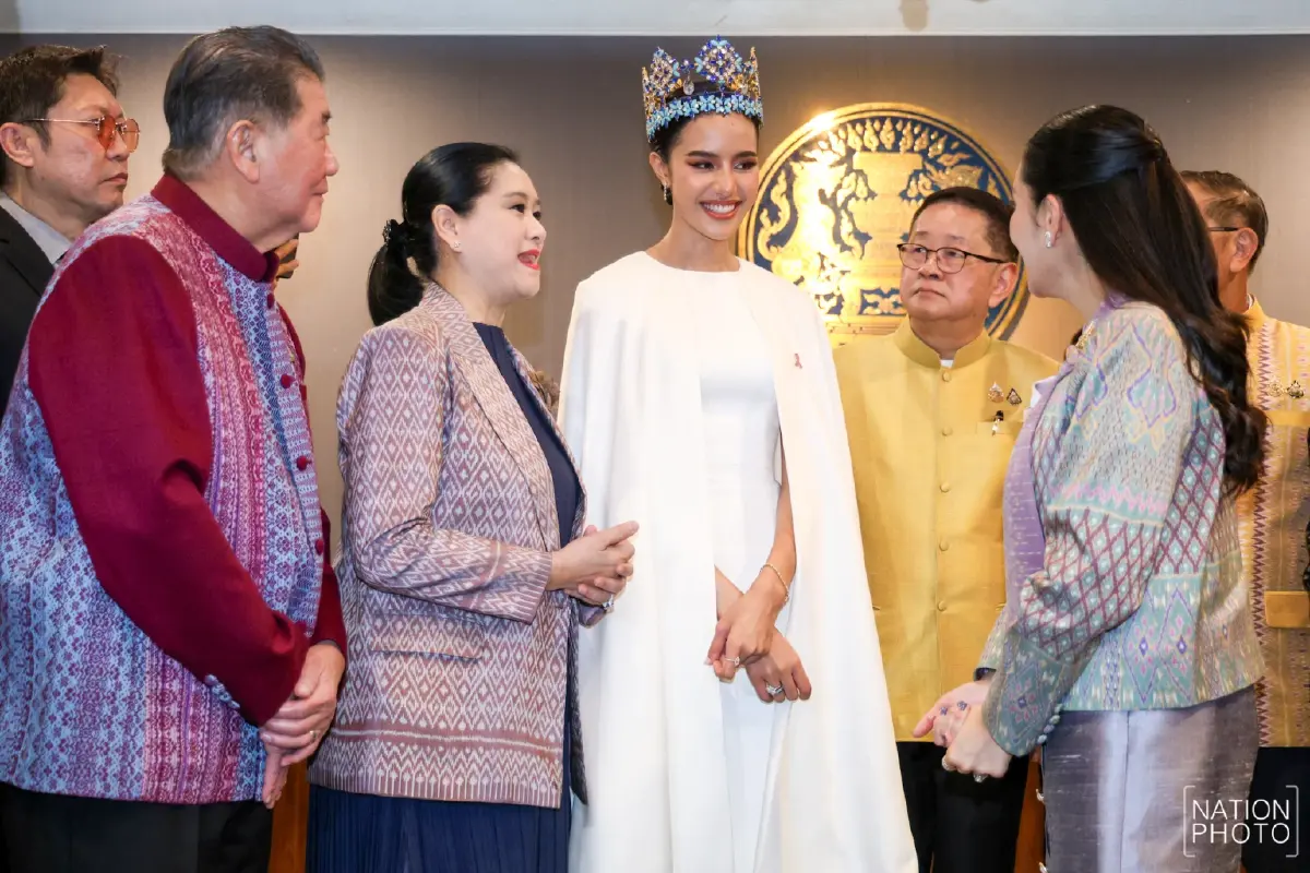 'โอปอล สุชาตา' Miss World 2025 เข้าพบนายกฯ แพทองธาร ทำเนียบรัฐบาล