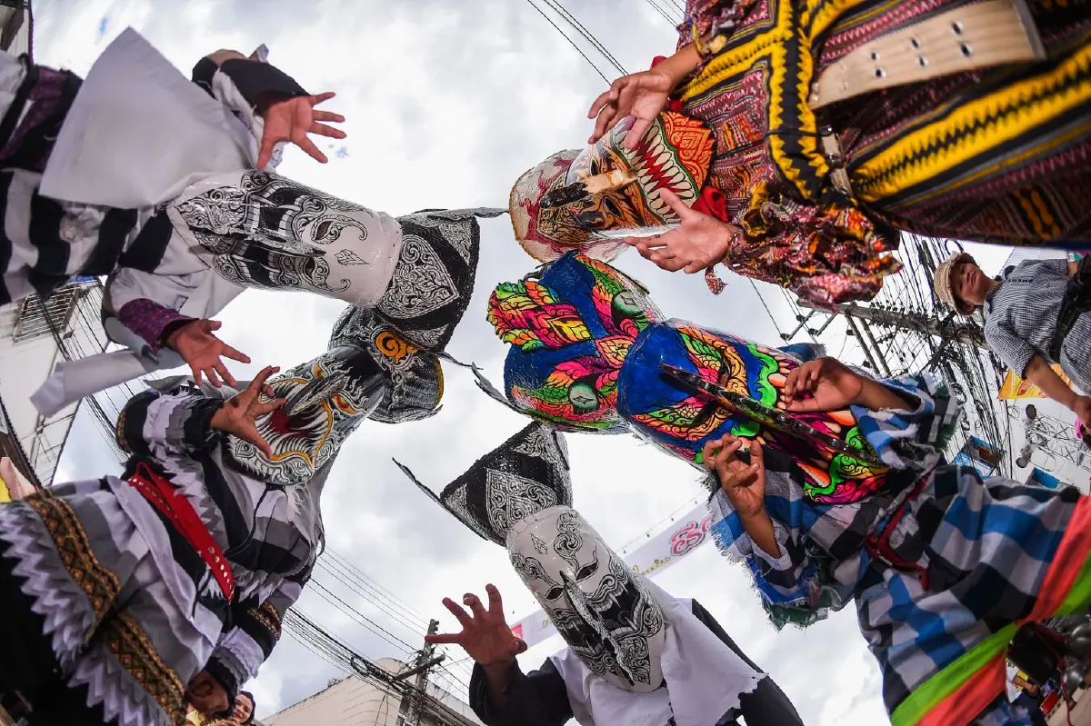 งานผีตาโขน 2568 ขบวนแห่จัดวันไหน? เที่ยวไทย บุญหลวง ด่านซ้าย จ.เลย