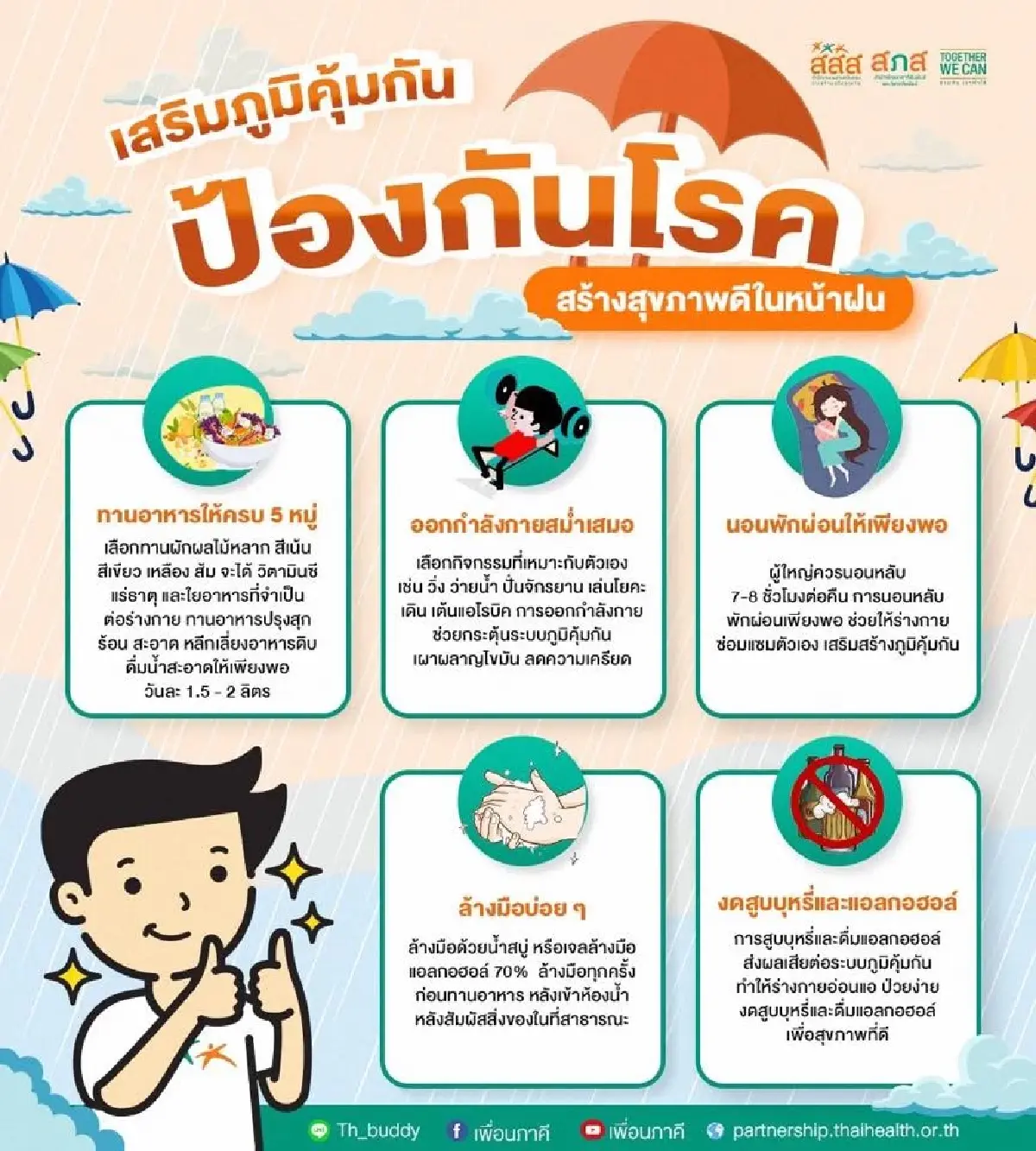 เปิดเทอมพร้อมฝน '5 โรคฮิตในเด็ก' พ่อแม่ต้องเตรียมรับมือ