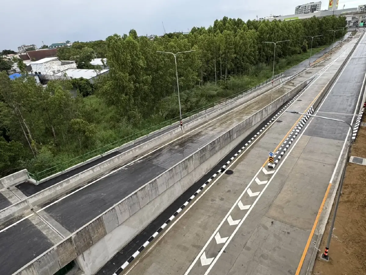 ดูเส้นทางถนนเปิดใหม่ มิ.ย.68 ถนนเชื่อมวิภาวดี-พหลโยธิน แก้รถติด