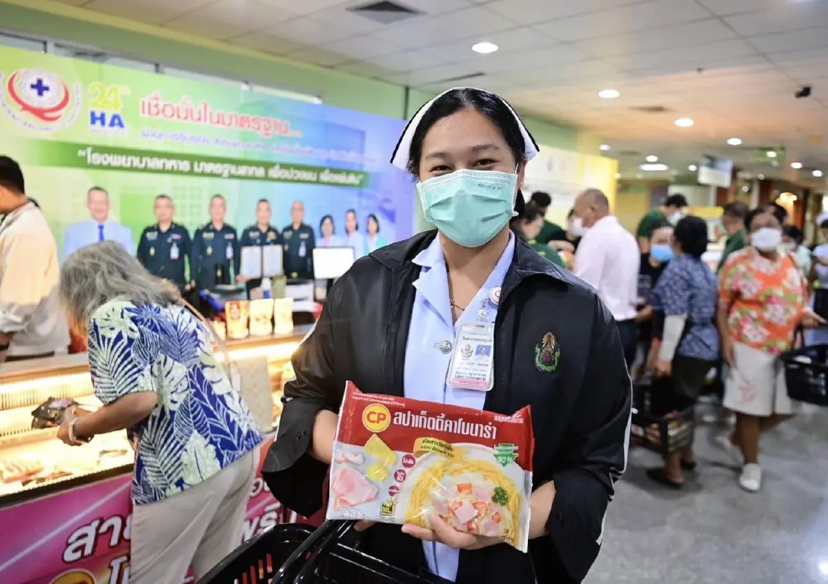 CPF ชวนส่งต่อพลังใจ ฟื้นฟู รพ.พระมงกุฎเกล้า ผลจากแผ่นดินไหว