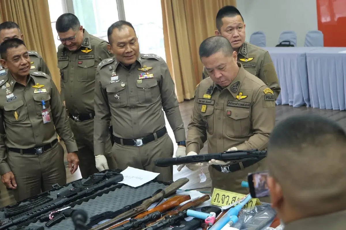 กวาดล้าง 7 จังหวัดภาคใต้ ค้น 487 จุด รวบตามหมายจับ 142 คดี