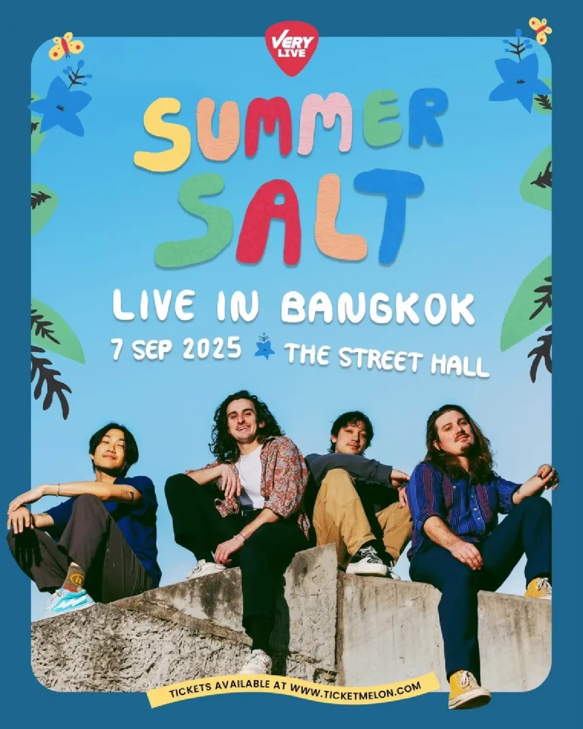 พบวงอินดี้ป็อปสุดชิลจากอเมริกาใน SUMMER SALT Live In Bangkok 2025
