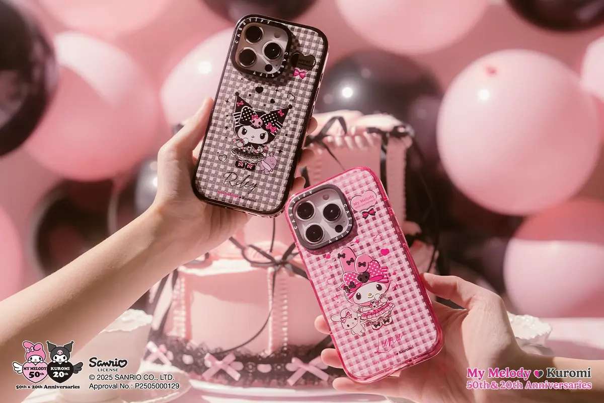 คิ้วท์สุดในสามโลก! 'My Melody & Kuromi X CASETiFY' คอลใหม่สายโลลิฯ