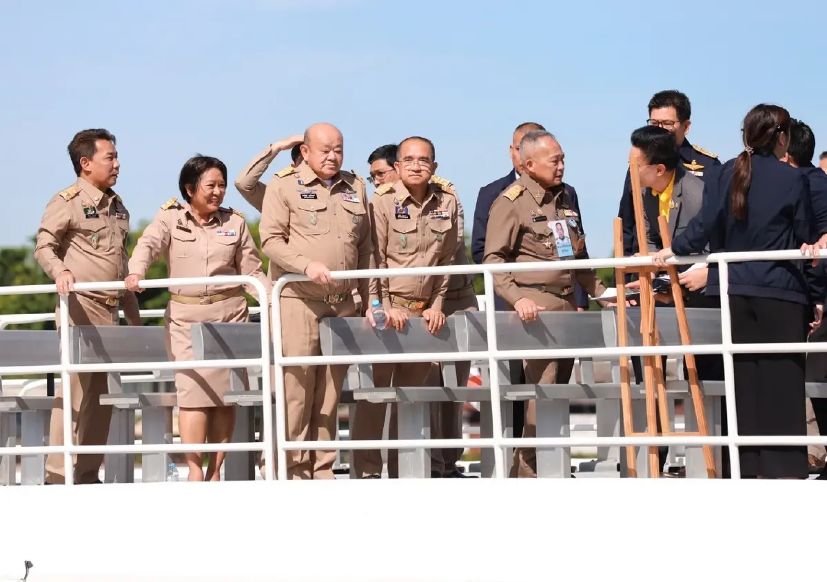 ราชเลขานุการในพระองค์ฯ ติดตามการบริหารจัดการน้ำลุ่มเจ้าพระยา