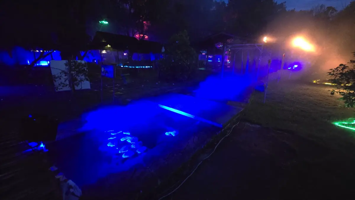 ชมฟรี! 'วิจิตร@เชียงใหม่' สีสันแห่งแสง น้ำพุร้อนสันกำแพง วันนี้ถึง 8 มิ.ย. 68