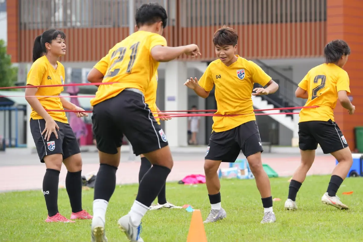 'ชบาแก้ว U19' ซ้อมเข้ม ก่อนดวล 'กัมพูชา' ศึก ชิงแชมป์อาเซียน 2025