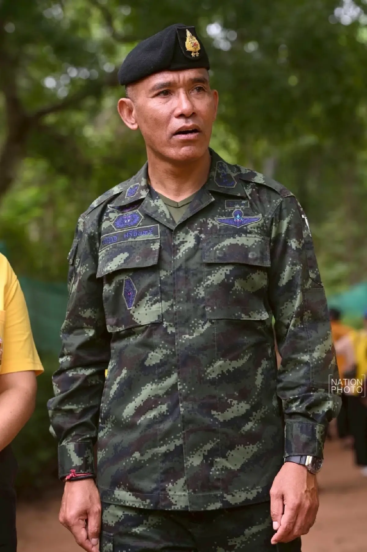 รองแม่ทัพภาคที่ 2 รุดเยี่ยมกำลังพลที่ ปราสาทตาเมือนธม จ.สุรินทร์