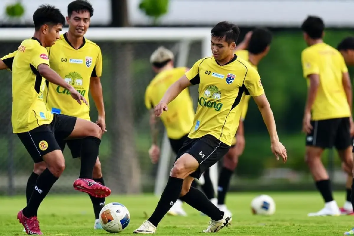 ทีมชาติไทย ซ้อมครั้งสุดท้าย ก่อนอุ่นเครื่อง อินเดีย 4 มิถุนายนนี้