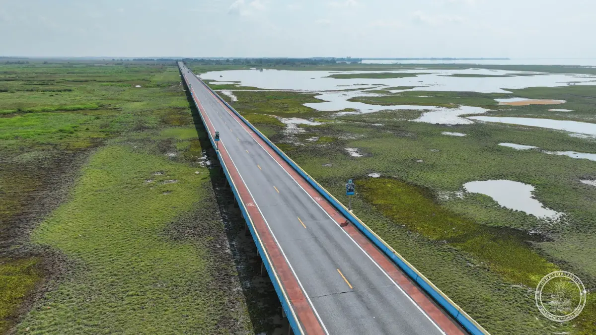รู้จัก สะพานเฉลิมพระเกียรติ 80 พรรษา สะพานข้ามทะเลสาบยาวสุดในไทย