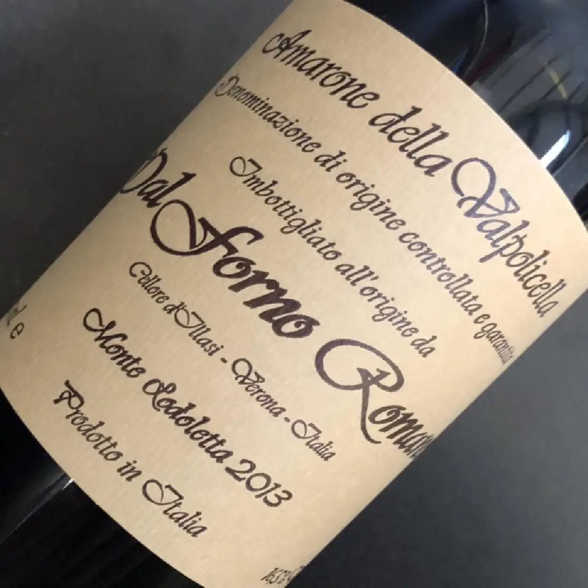 อะมาโรเน ไวน์หมัดหนักที่คลาสสิก