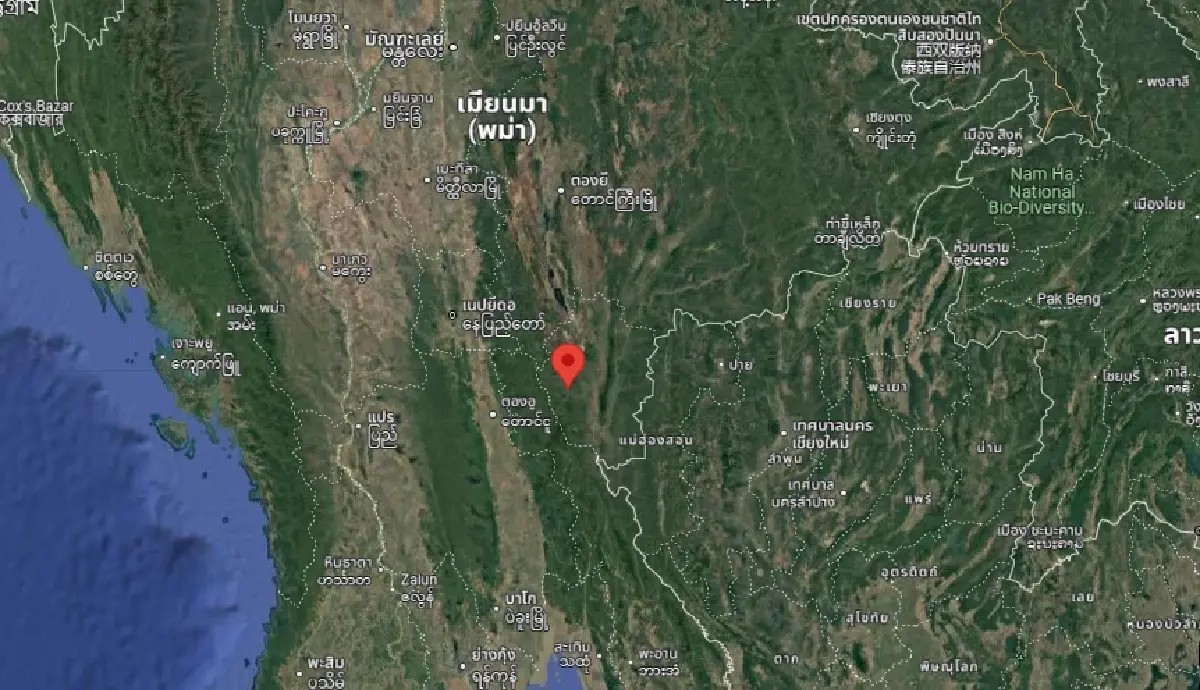 พบสัญญาณเตือนแผ่นดินไหวไทย-เมียนมา สะเทือนใกล้ชายแดนครั้งใหม่