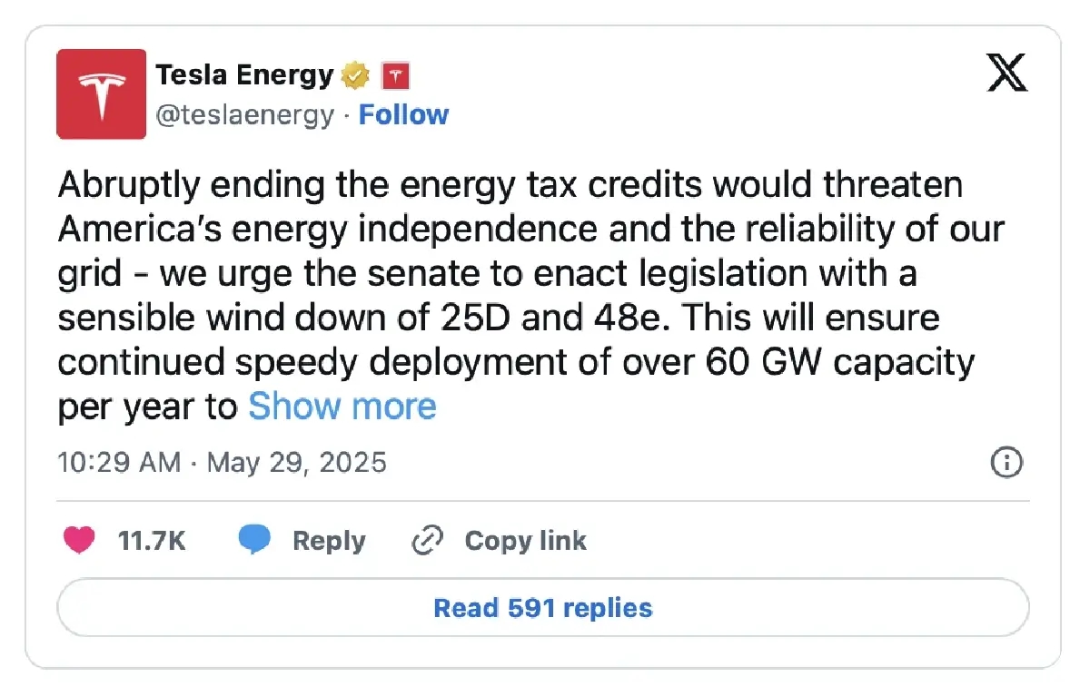 Tesla ดิ่ง 14% หลัง \'มัสก์\' ปะทะ \'ทรัมป์\' ทำมูลค่าบริษัทหาย 1.5 แสนล้านดอลล์