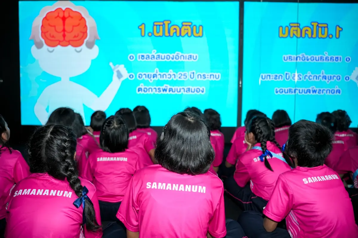 \'กลิ่นบุหรี่ไฟฟ้า\' ฆ่าลูก! สสส. x ธปท. ชวน Gen Z รู้ทันภัย