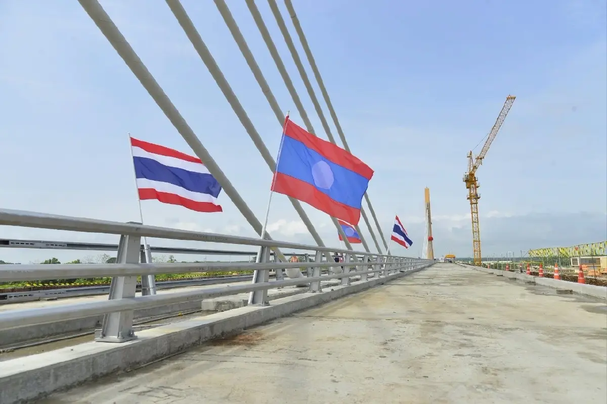 ไทย - ลาว เชื่อมสะพานมิตรภาพแห่งที่ 5 เตรียมเปิดใช้ 19 ธ.ค.นี้