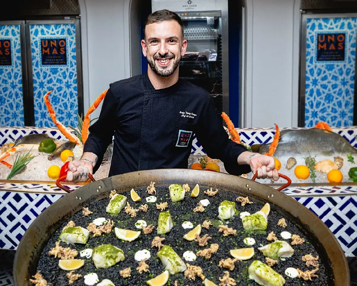 เชฟใหม่ ‘อูโนมาส’ เชฟบอร์คา เทอรี่ บอเรโก กับ 'อาหารสเปน' รสร้อนแรง