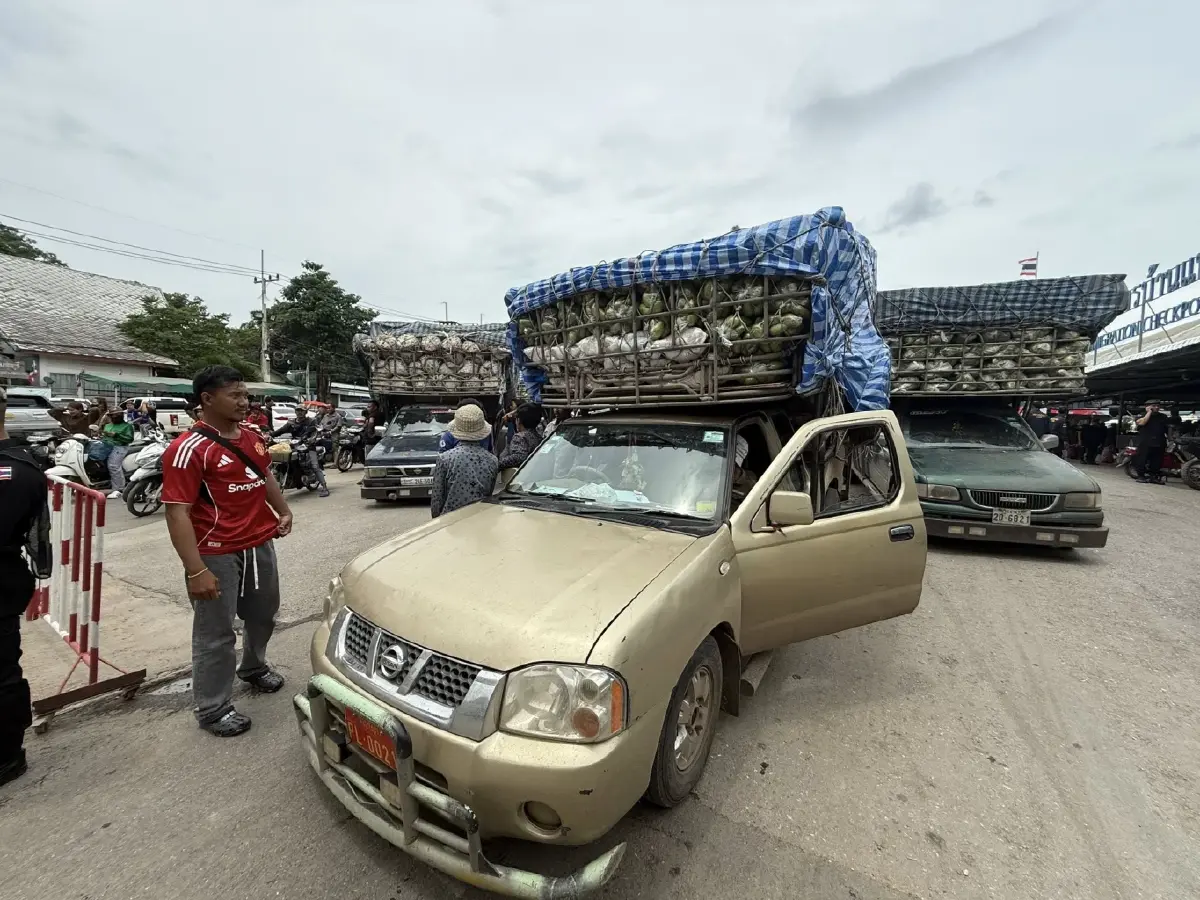 กัมพูชาปิดด่านชายแดนบ้านแหลม กระทันหัน การค้าชายแดนหยุดชะงัก