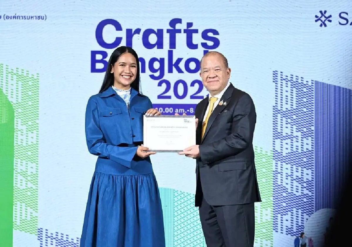 Crafts Bangkok 2025 อวดโลหะพลิ้วไหวเหมือนผ้า งานคราฟต์คนรุ่นใหม่