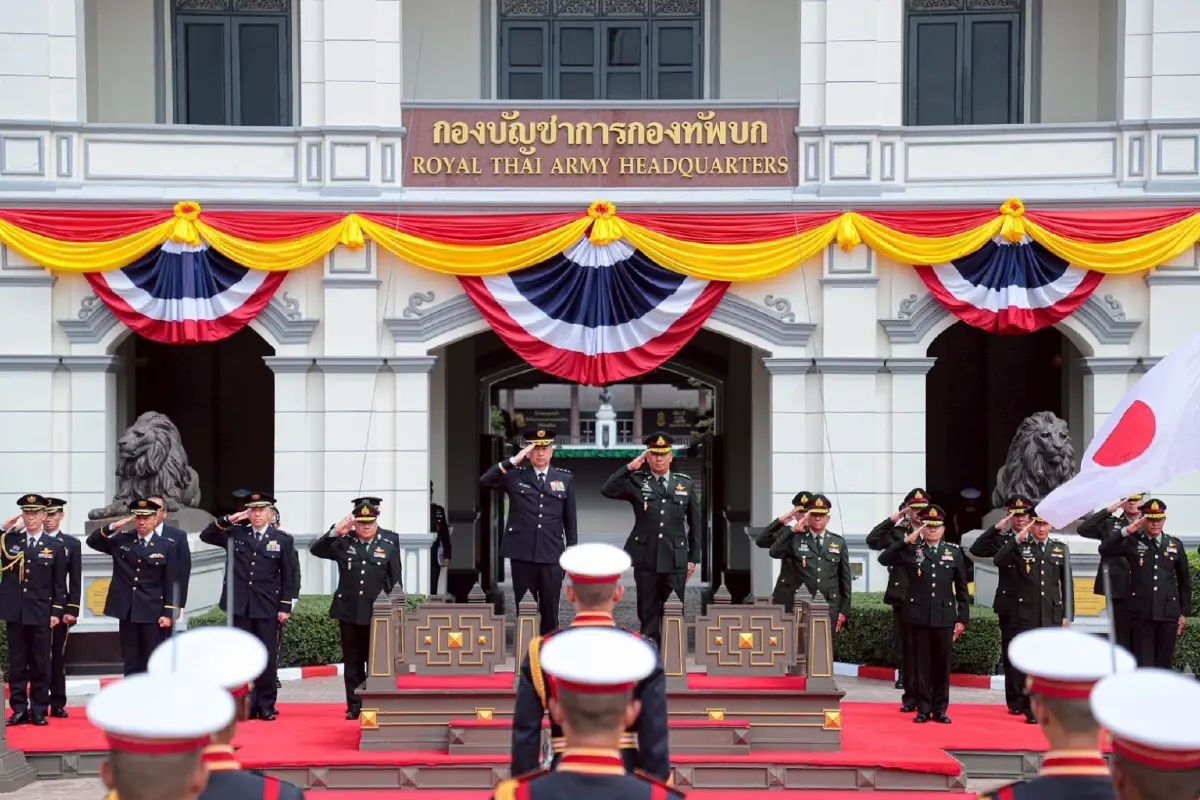 ผบ.กองกำลังญี่ปุ่น ห่วงชายแดนไทย-กัมพูชา อยากเห็นความสงบเสถียรภาพภูมิภาค