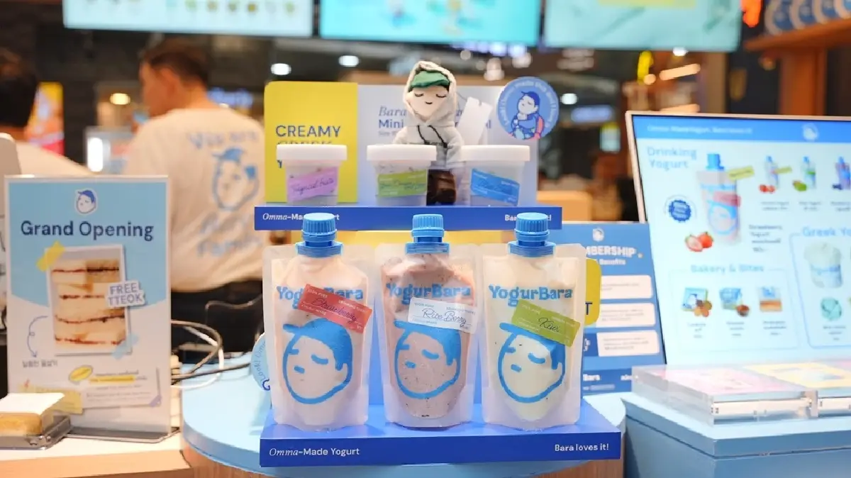 YogurBara โยเกิร์ตแท้ 100% สูตรลับคุณแม่คนดังเกาหลี ร้านแรกในไทย
