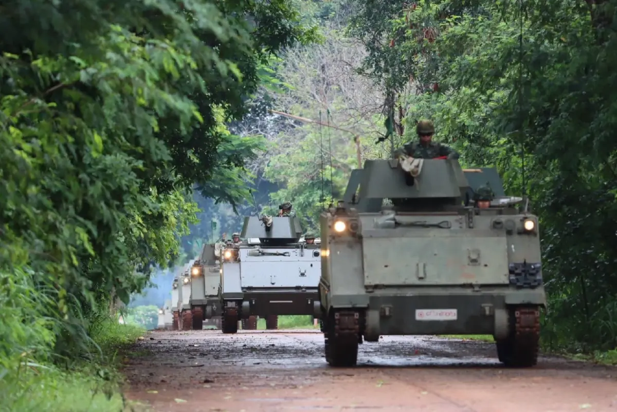 'ผบ.กกล.บูรพา'ตรวจความพร้อมรับทุกภารกิจชายแดน จ.สระแก้ว