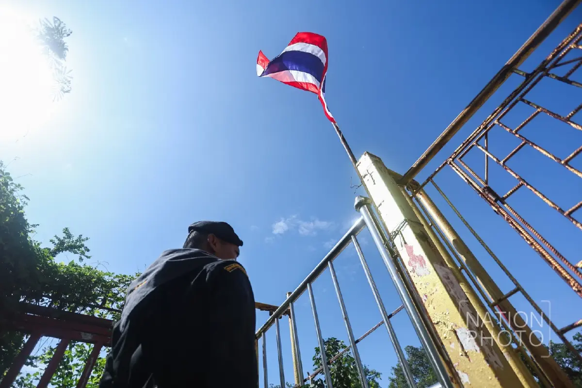 ปิดแล้ว ปิดด่านบ้านคลองลึก ห้ามคน รถผ่านเข้าออก คุมชายแดนสระแก้ว