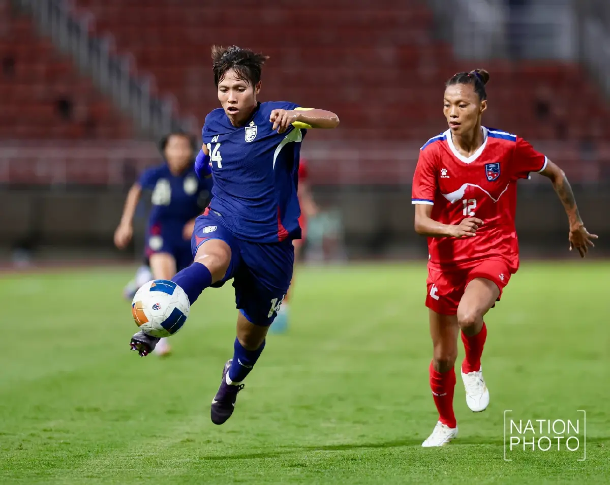 'ชบาแก้ว' ฟอร์มสวย คว้าชัยเหนือ เนปาล 2-0 เกมอุ่นเครื่องฟีฟ่าเดย์