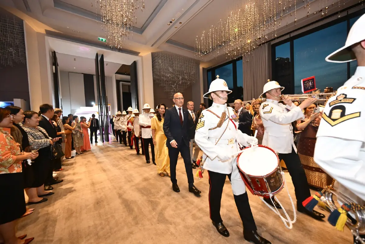 'ผู้บริหารเนชั่นกรุ๊ป' ร่วมงานเฉลิมพระชนมพรรษาสมเด็จพระเจ้าชาลส์ที่ 3