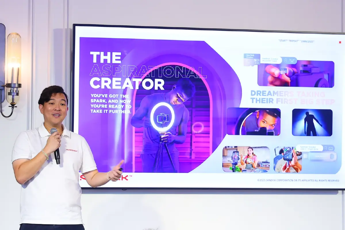 ‘Sandisk’ พาเหรดสินค้าใหม่เจาะกลุ่ม ‘คอนเทนต์ ครีเอเตอร์’