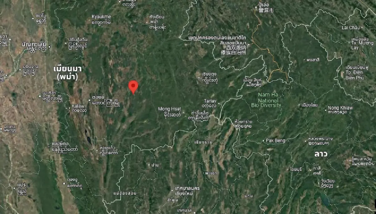 พบสัญญาณเตือนแผ่นดินไหวไทย-เมียนมา สะเทือนใกล้ชายแดนครั้งใหม่