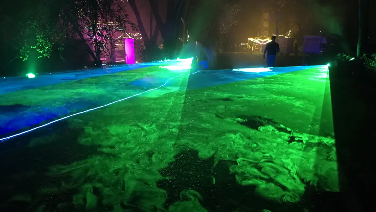 ชมฟรี! 'วิจิตร@เชียงใหม่' สีสันแห่งแสง น้ำพุร้อนสันกำแพง วันนี้ถึง 8 มิ.ย. 68