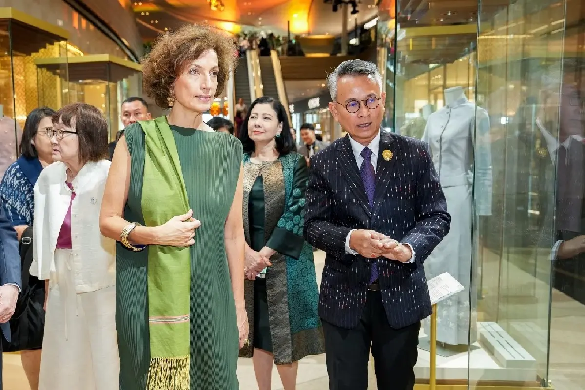 เจ้าฟ้าสิริวัณณวรีฯ ทรงนำผ้าไทยสู่เวทีโลกผ่าน UNESCO x SACIT