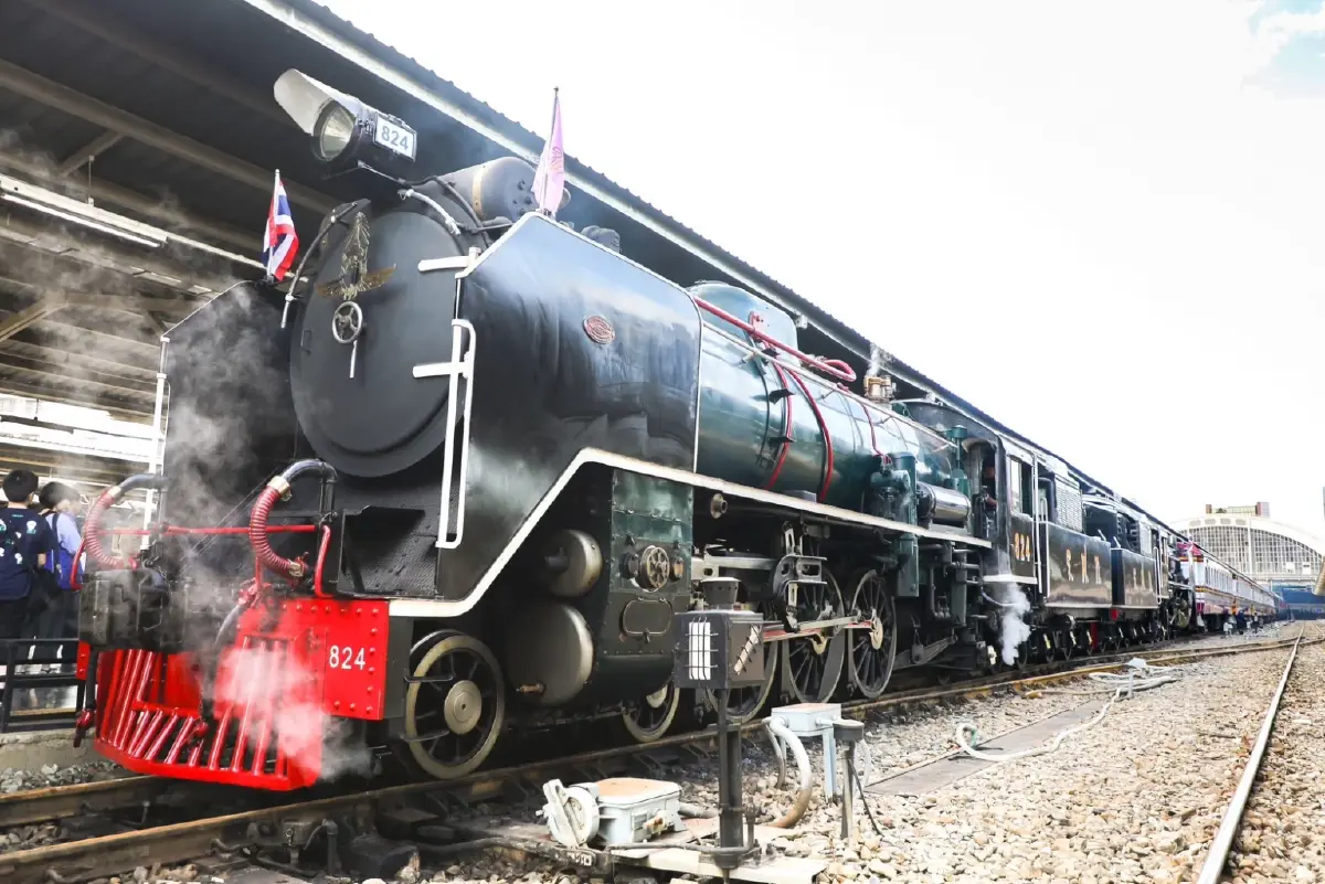 เปิดเดินขบวนรถจักรไอน้ำ วันเฉลิมพระชนมพรรษาพระราชินี 3 มิ.ย. 68