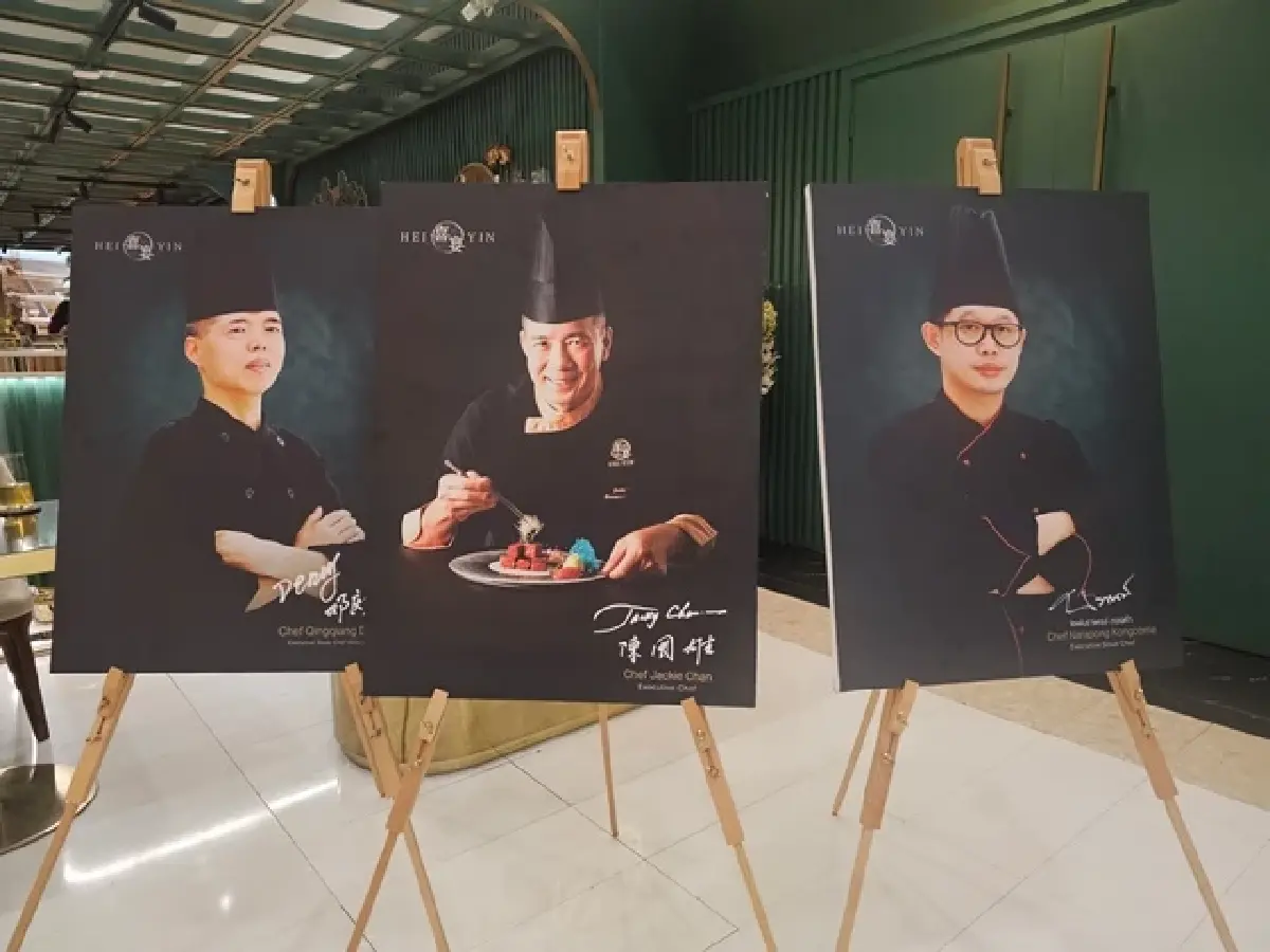 3 เชฟ ร้านอาหารจีน ‘เฮยยิน’  พร้อมเปิดตัวเชฟใหม่จากแผ่นดินใหญ่