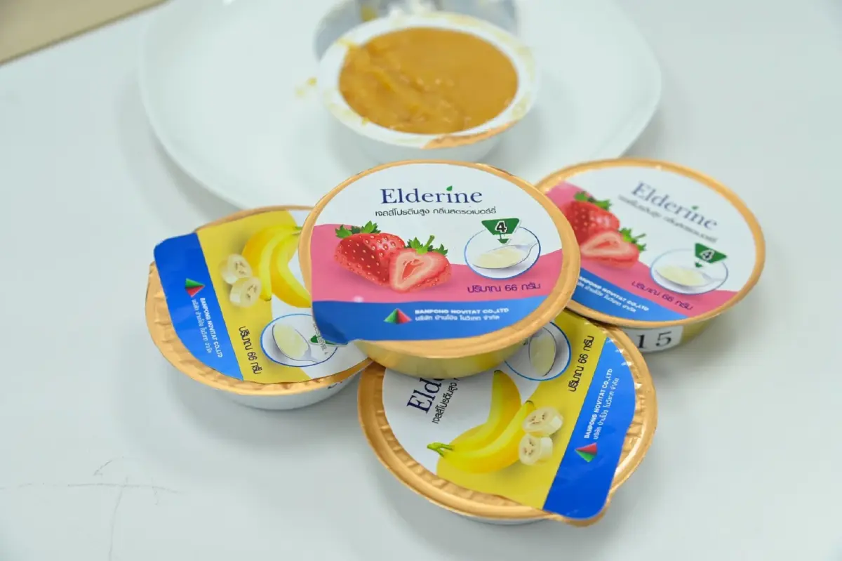 อร่อยง่าย ได้โปรตีน! \'เจลลี่พุดดิ้ง\' จุฬาฯ ตัวช่วยสูงวัยเคี้ยว กลืนลำบาก