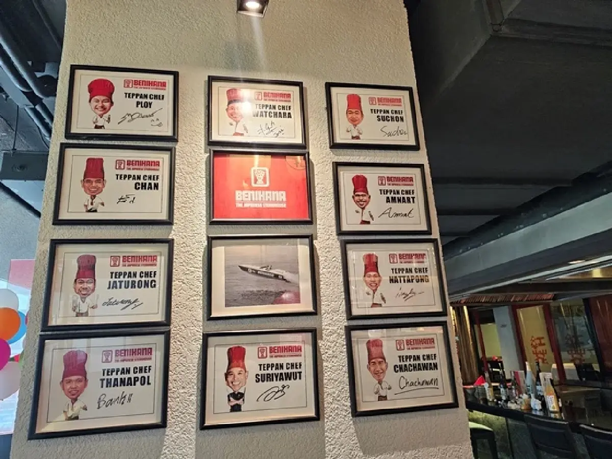 ‘บุฟเฟ่ต์อาหารญี่ปุ่น’ สไตล์เทปันยากิ ที่ เบนิฮานา (Benihana)