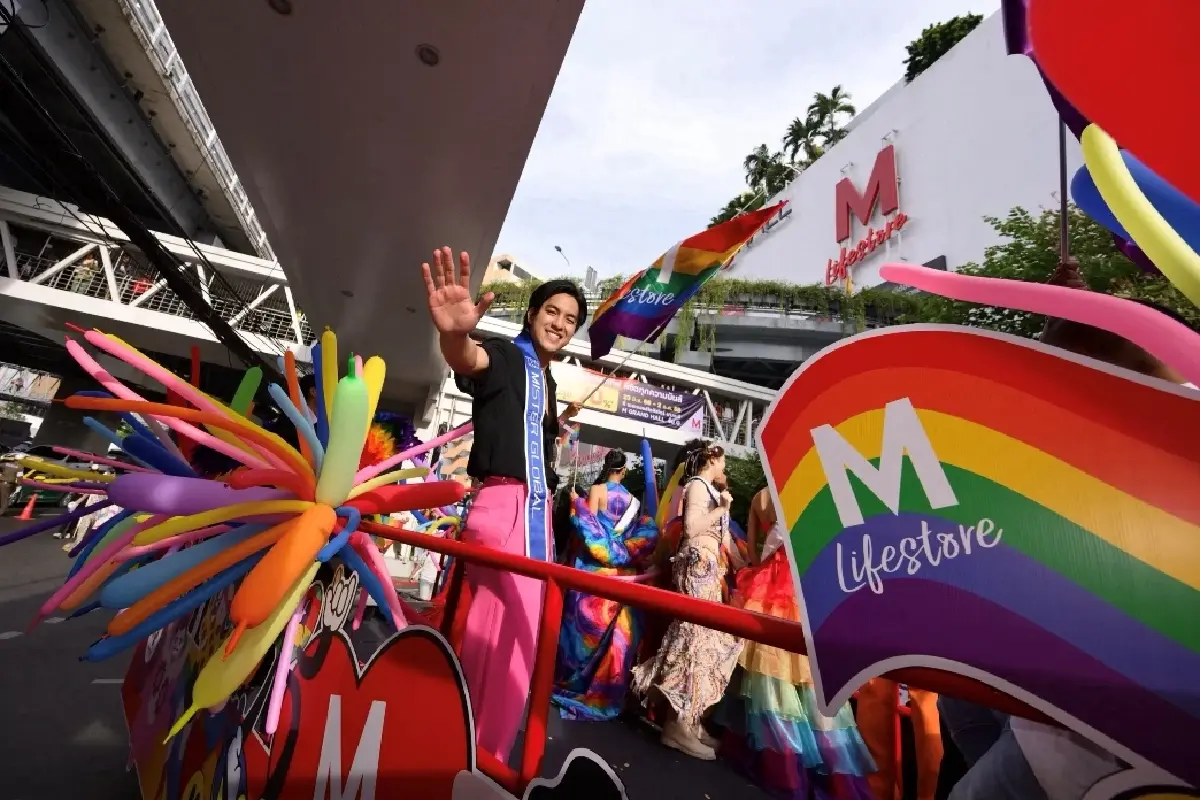 เดอะมอลล์ Pride Parade ชูภาพลักษณ์ไทย LGBTQ+ Friendly Destination