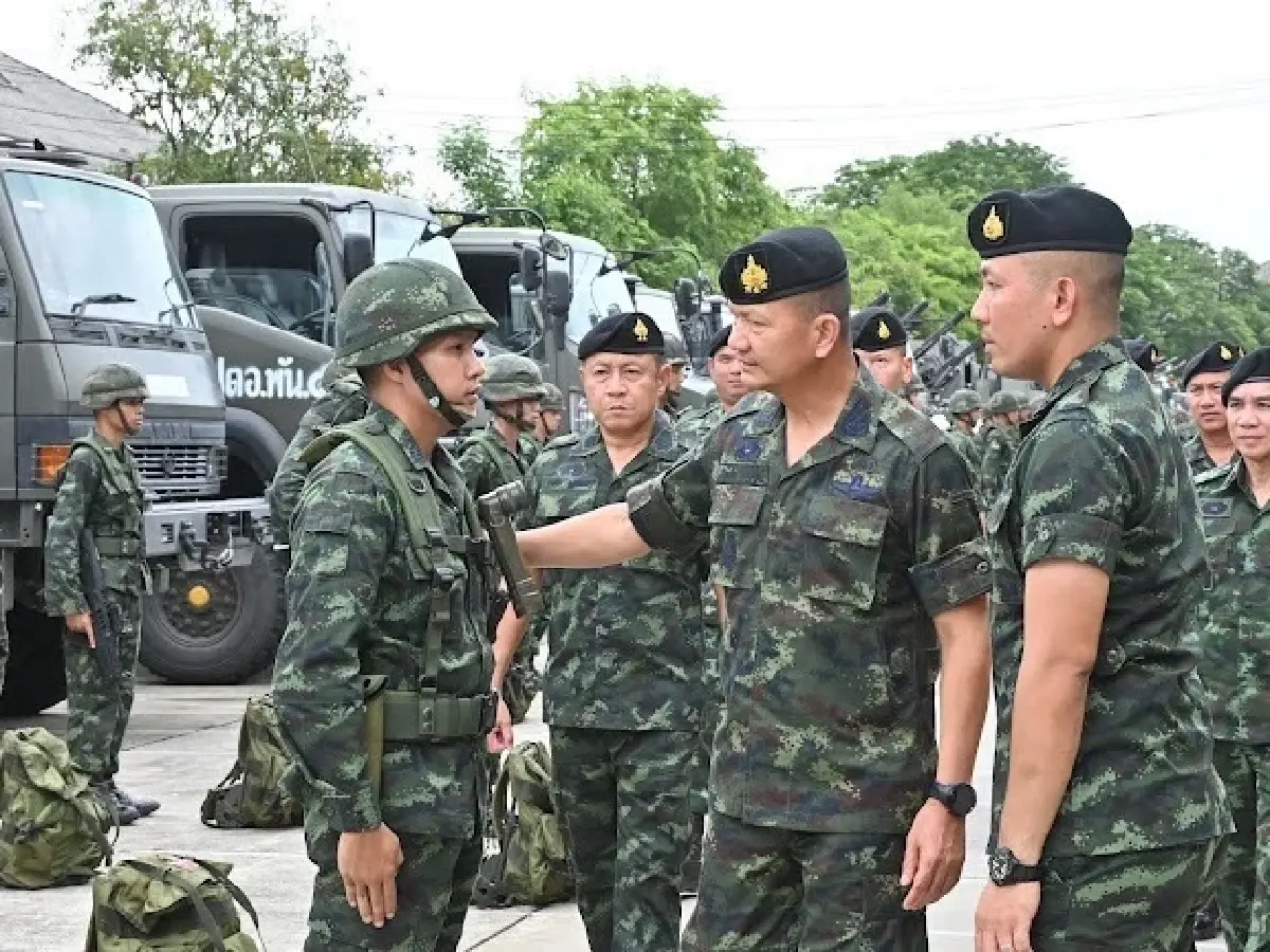 'ผบ.นปอ.' ตรวจความพร้อมรบ หนุน ทบ.ปกป้องน่านฟ้าผืนดินไทย