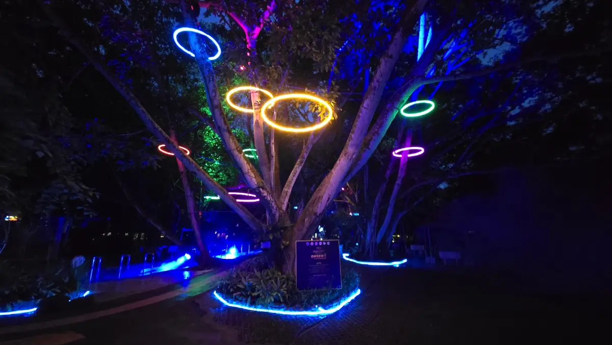 ชมฟรี! 'วิจิตร@เชียงใหม่' สีสันแห่งแสง น้ำพุร้อนสันกำแพง วันนี้ถึง 8 มิ.ย. 68