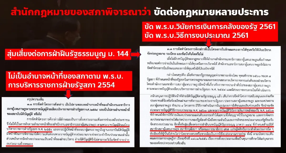 สส.ปชน.ร่ายพฤติการณ์ 'พิเชษฐ์' ส่อทุจริตโยกงบ ชงถอดพ้นรอง ปธ.สภา