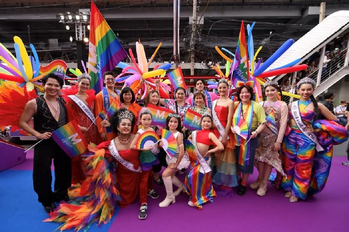 เดอะมอลล์ Pride Parade ชูภาพลักษณ์ไทย LGBTQ+ Friendly Destination