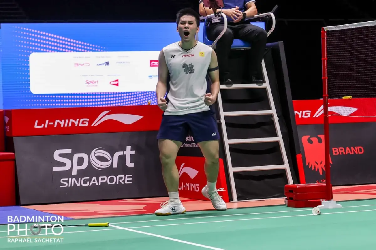 ฟอร์มดี 'วิว กุลวุฒิ' มือ 1 ของโลก ชนะ หวัง จือ เว่ย Indonesia Open 2025