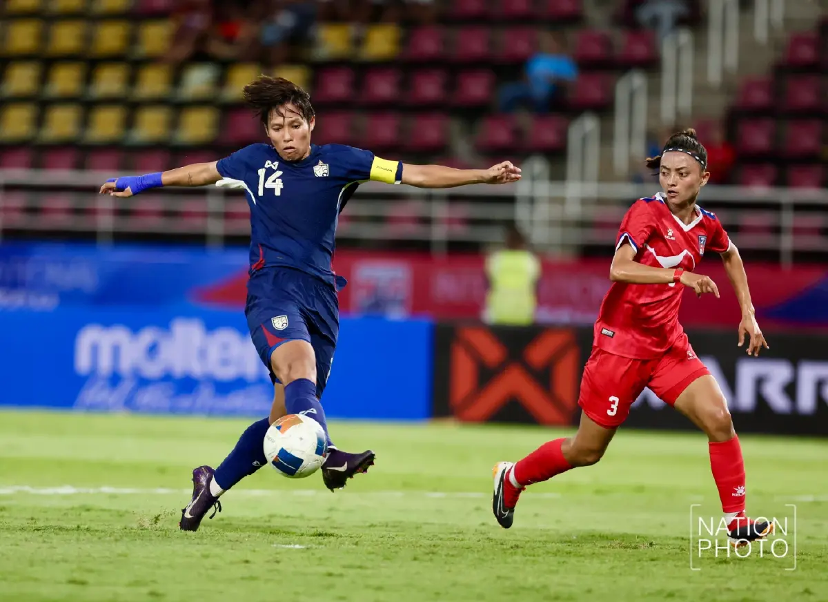 'ชบาแก้ว' ฟอร์มสวย คว้าชัยเหนือ เนปาล 2-0 เกมอุ่นเครื่องฟีฟ่าเดย์